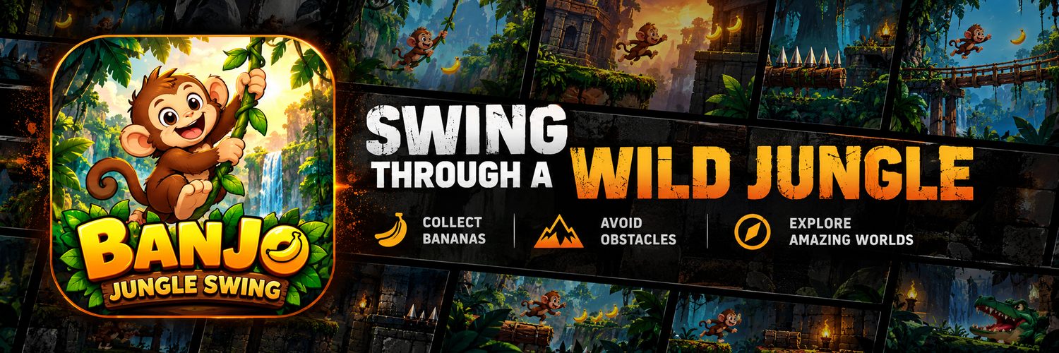Banjo: Jungle Swing – swing through a wild jungle